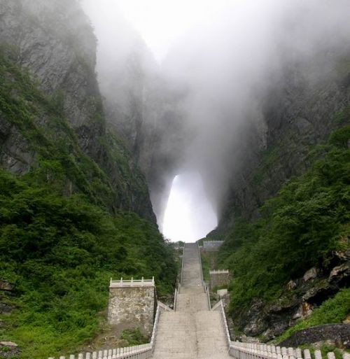天門山風景圖片