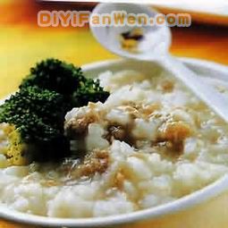 蔬菜牛肉粥