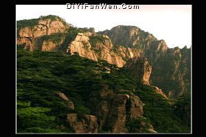 黃山排雲亭圖片