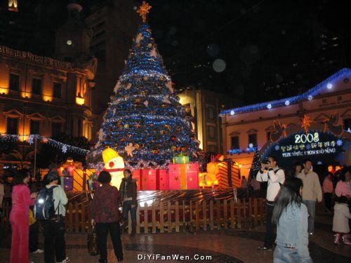 澳門美麗夜景圖片