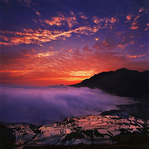 元陽梯田圖片