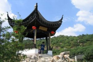 靈岩山圖片