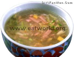 蝦仁蓴菜湯