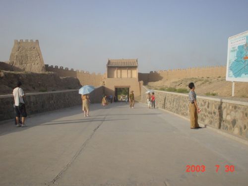 嘉峪關關城圖片