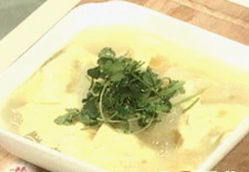 蛋皮餃子冬瓜湯