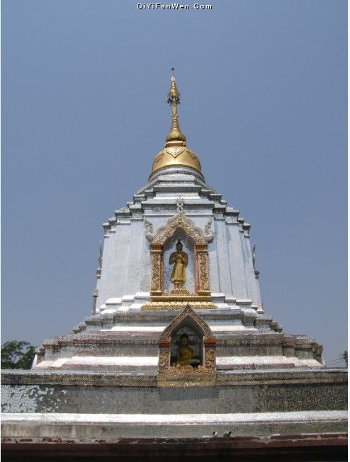 清邁城外寺廟圖片