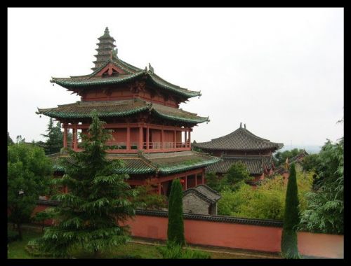 山西普救寺圖片