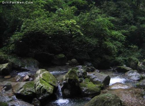 四川九龍溝風光圖片