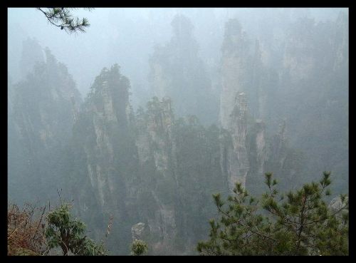 湖南天子山圖片