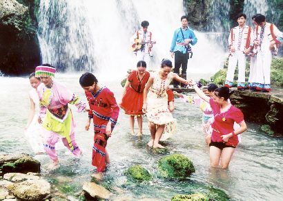 天河潭圖片
