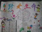珍惜生命的手抄報：人的生命是脆弱的