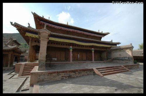 青海瞿曇寺圖片