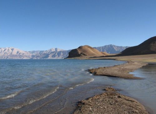 蒼美的班公湖圖片