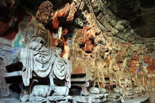 重慶大足石刻圖片