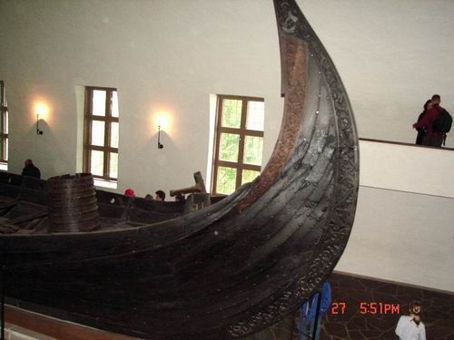 挪威維京船博物館圖片