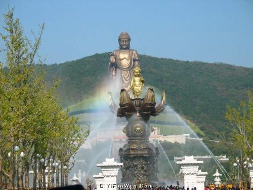 靈山大佛圖片