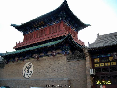 平遙的城樓圖片