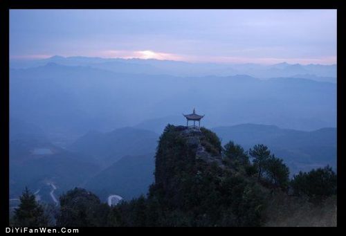 浙江仙居景區圖片