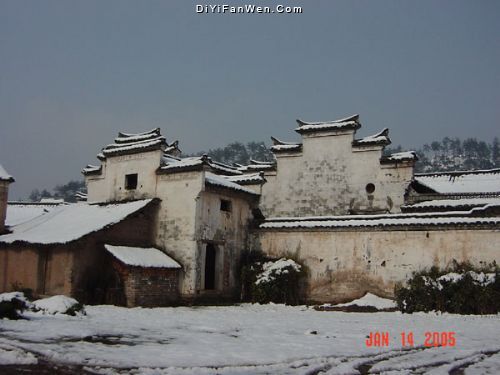 武義俞源太極星象村圖片