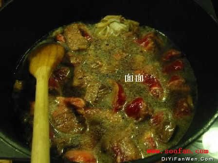 紅燒牛肉燉土豆