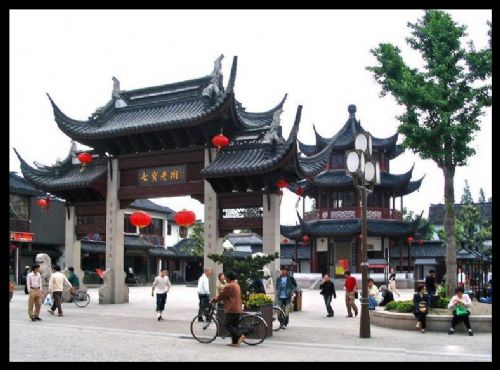 上海七寶古鎮圖片