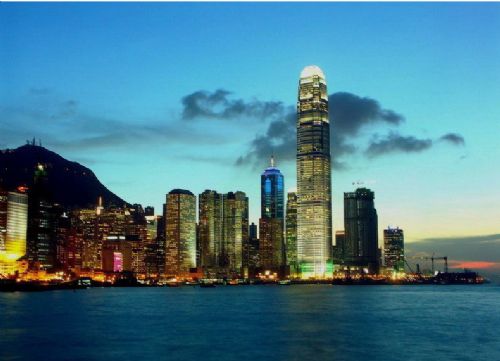 香港夜景圖片