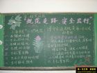 交通安全黑板報