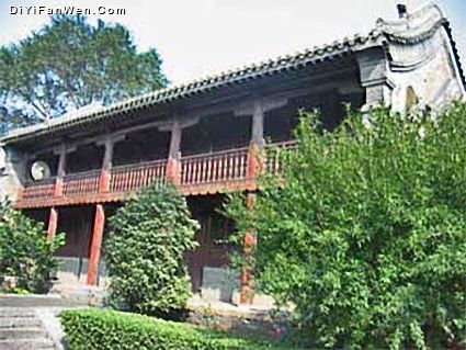 嵩山嵩陽書院圖片