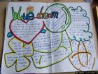 英語手抄報欣:blue dream