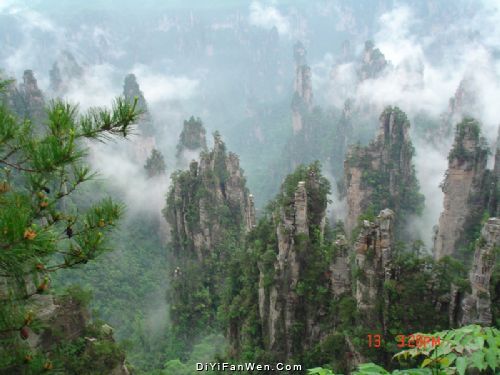 天子山圖片