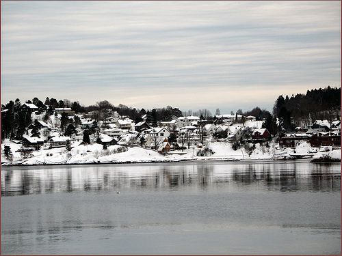 挪威的冬天圖片