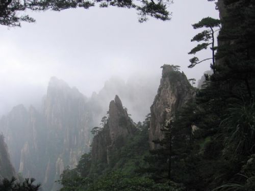 黃山掠影圖片