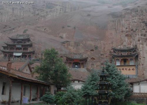 馬蹄寺圖片