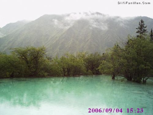 九寨風光圖片