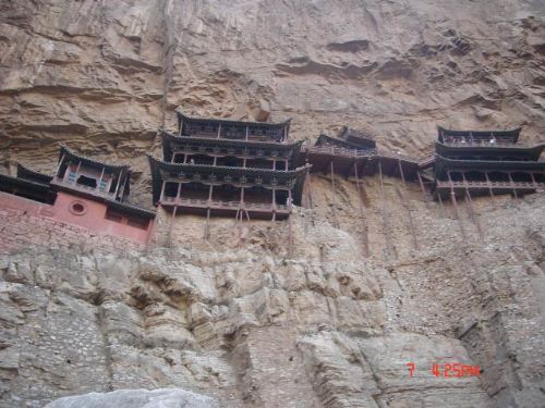 懸空寺圖片