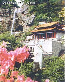甘肅天水水簾洞圖片