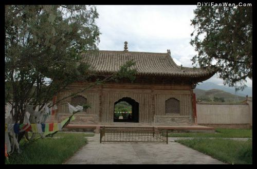 青海瞿曇寺圖片