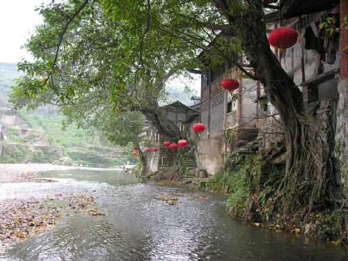 重慶古鎮偏岩印象圖片