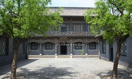 山西常家莊園風光圖片