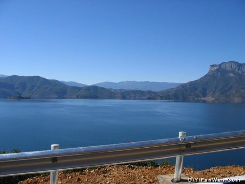 瀘沽湖風景圖片