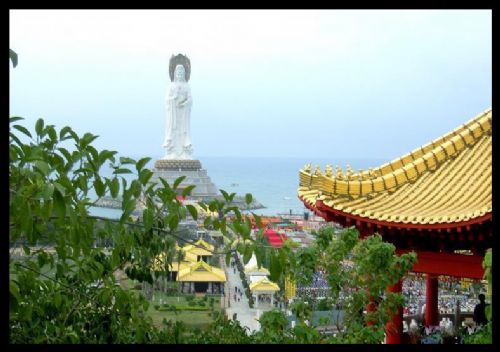 海南南山圖片
