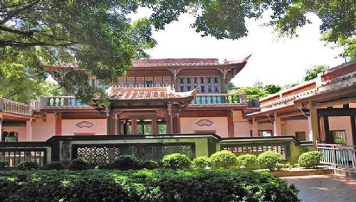 台北板橋林家花園圖片