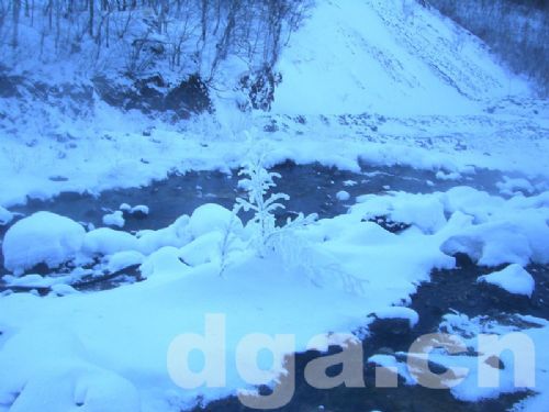 長白山溫泉圖片