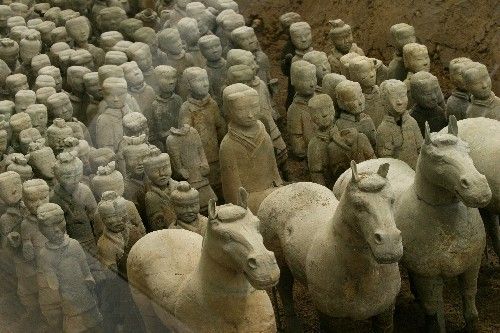 漢兵馬俑博物館圖片
