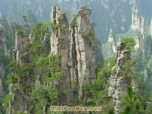 天子山圖片