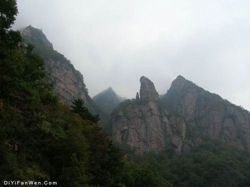山西曆山風光圖片