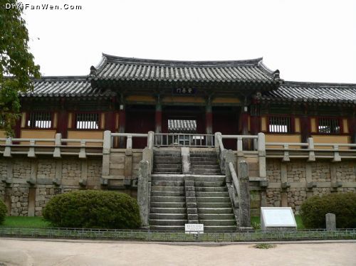 韓國慶州佛國寺圖片