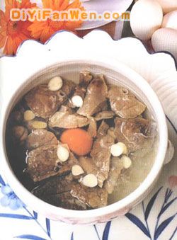 杏劍豬肺湯(圖)