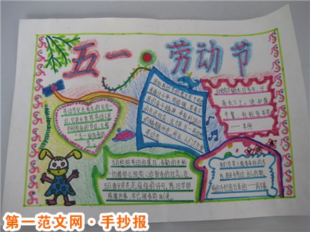 小學生手抄報內容：國際的勞動節