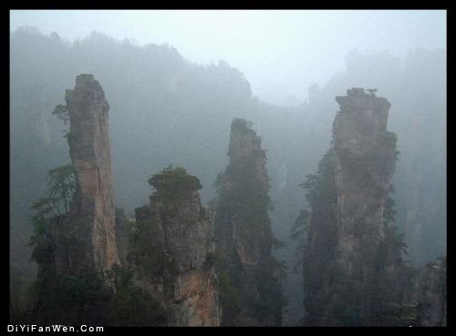 湖南天子山圖片